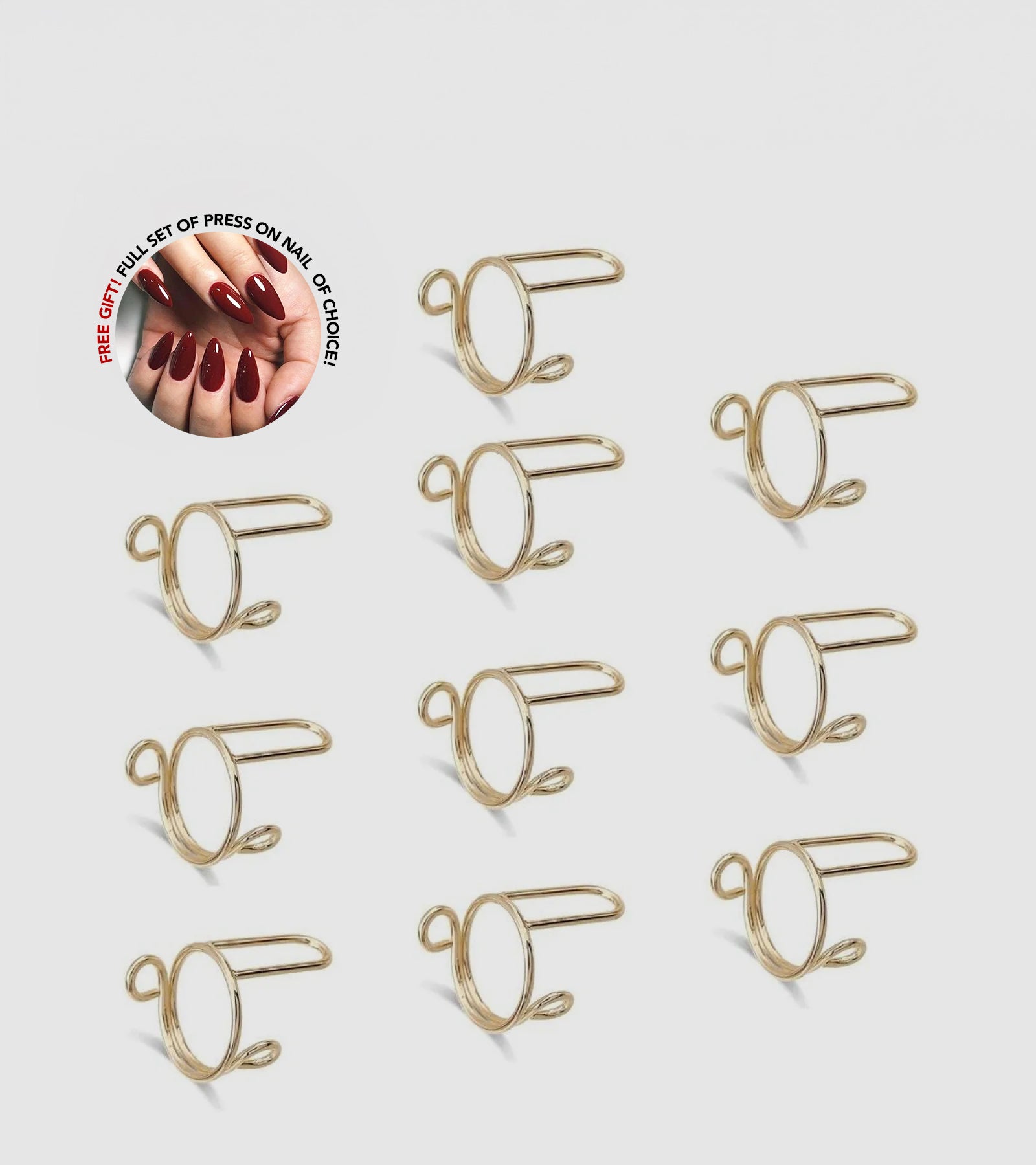 Nail Rings by Orélina