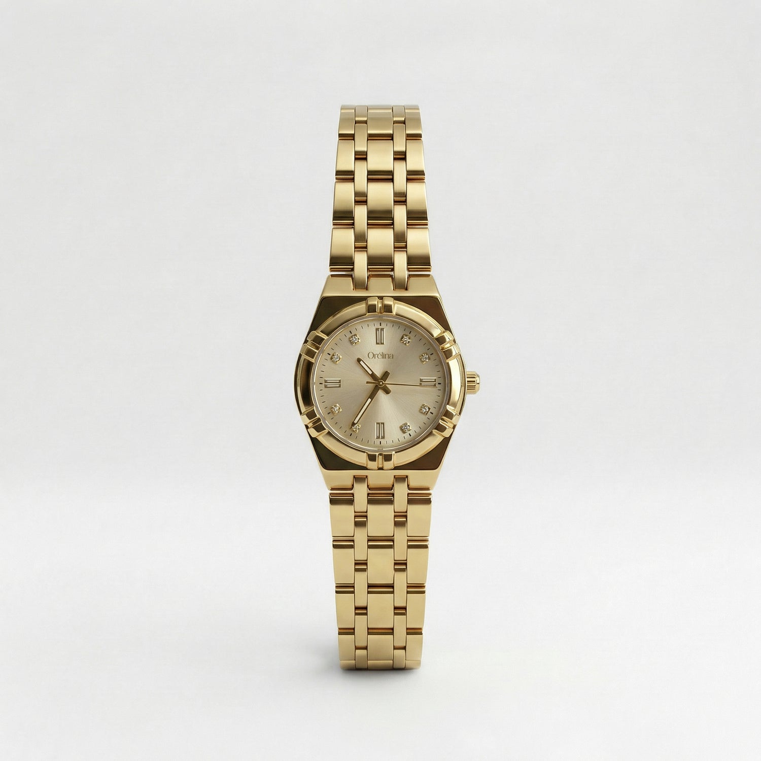 The Elara Watch - Champagne