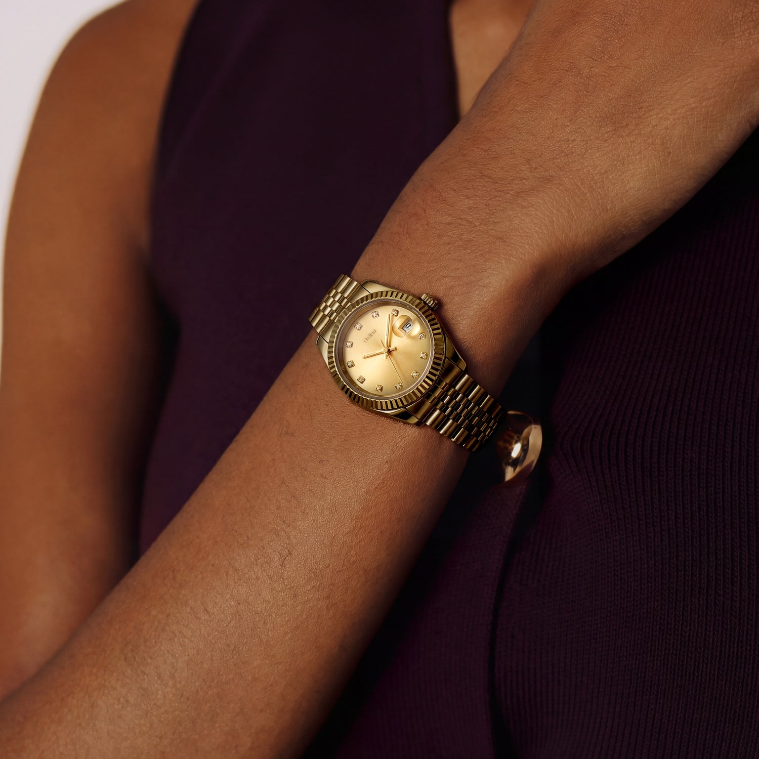 The Luna Watch - Classic Champagne