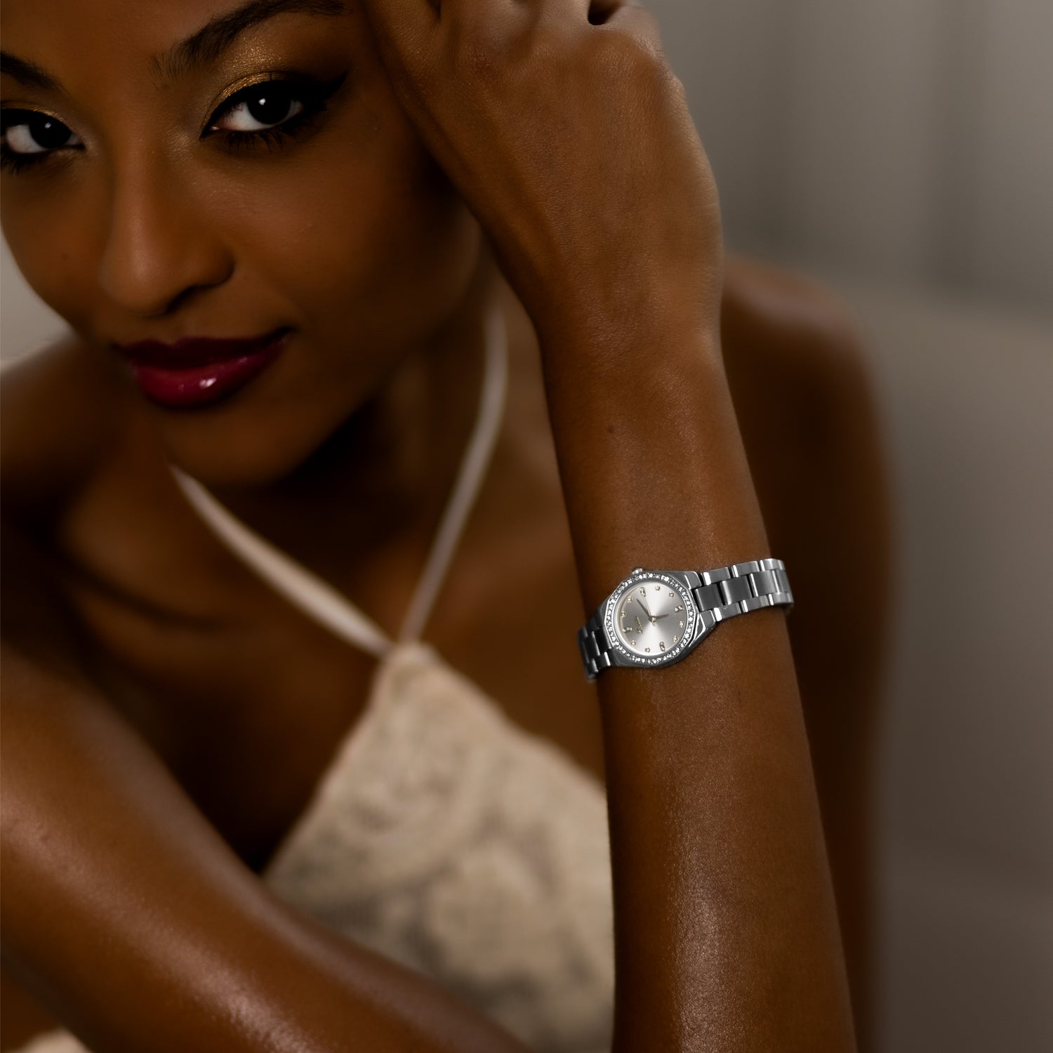 The Muse Watch - Soft Silver